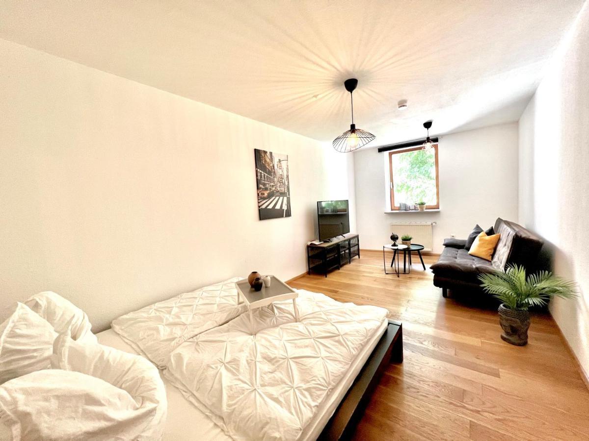 Wohnung In Augsburg - Innenstadt Buitenkant foto